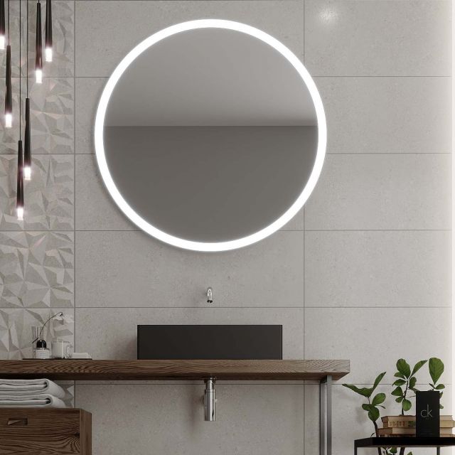 Runder Spiegel mit LED-Beleuchtung C1 Premium