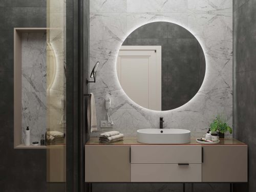 Designové zrcadlo do koupelny C3