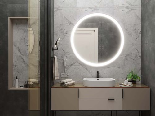Koupelnové zrcadlo s led podsvícením C1 premium