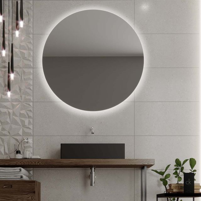 Kulaté zrcadlo s LED osvětlením C3
