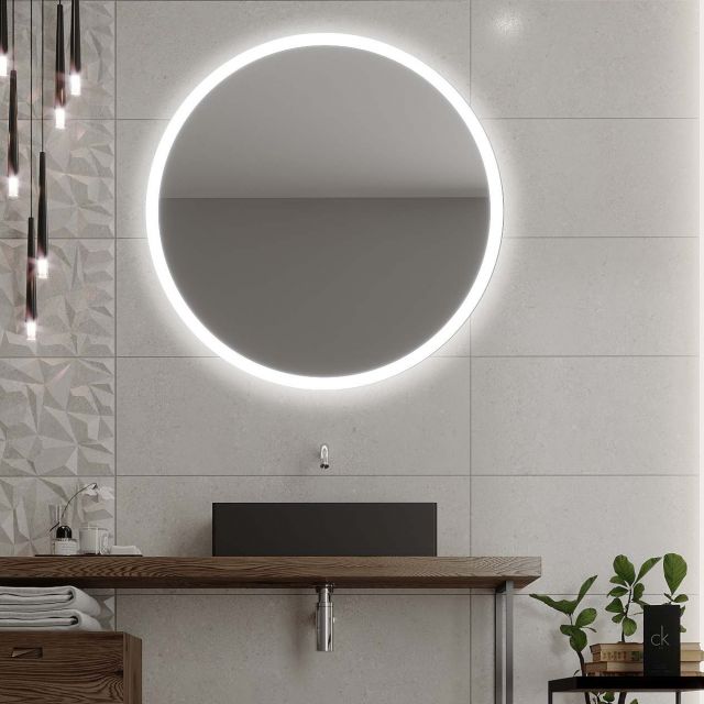 Kulaté zrcadlo s LED osvětlením C1